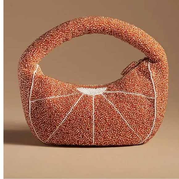 NWOT Anthropologie The Tate Beaded Bag - Picture 2 of 16